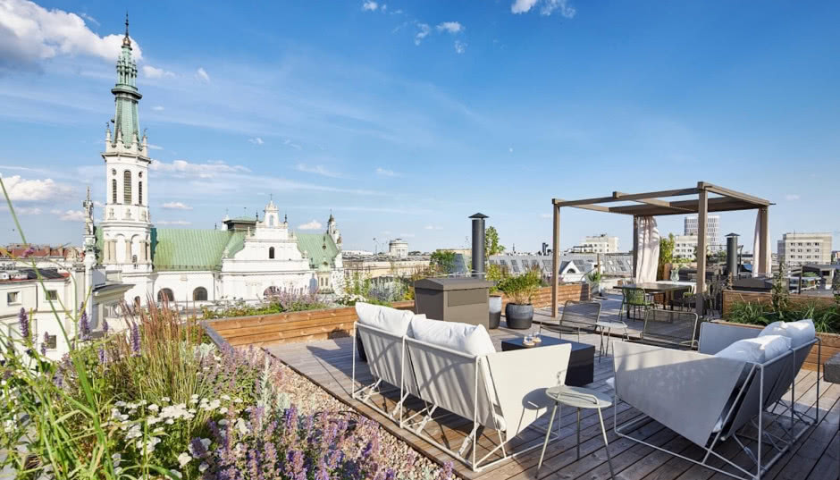 Luksusowy apartament z tarasem na dachu. Wnętrze i widok zachwycają!