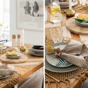 Od progu widać w tym domu inspiracje
naturą i...