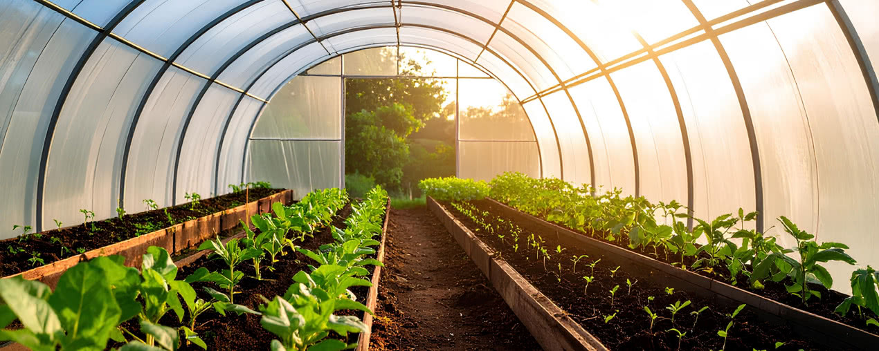 Tunel foliowy przez cały sezon - jak dbać o wietrzenie, podlewanie i ochronę roślin?
