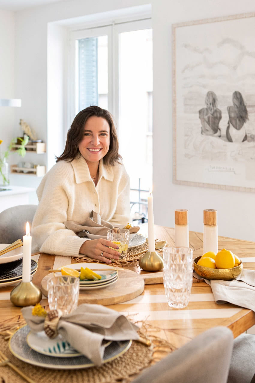 Na co dzień Marta Pombo lubi mieszać styl...