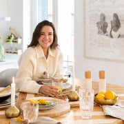 Od progu widać w tym domu inspiracje
naturą i...