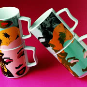 Komplet czterech kubków z Marilyn Monroe, Andy...