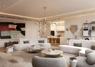 Styl nowojorski we wnętrzu. Manhattan i jego szyk