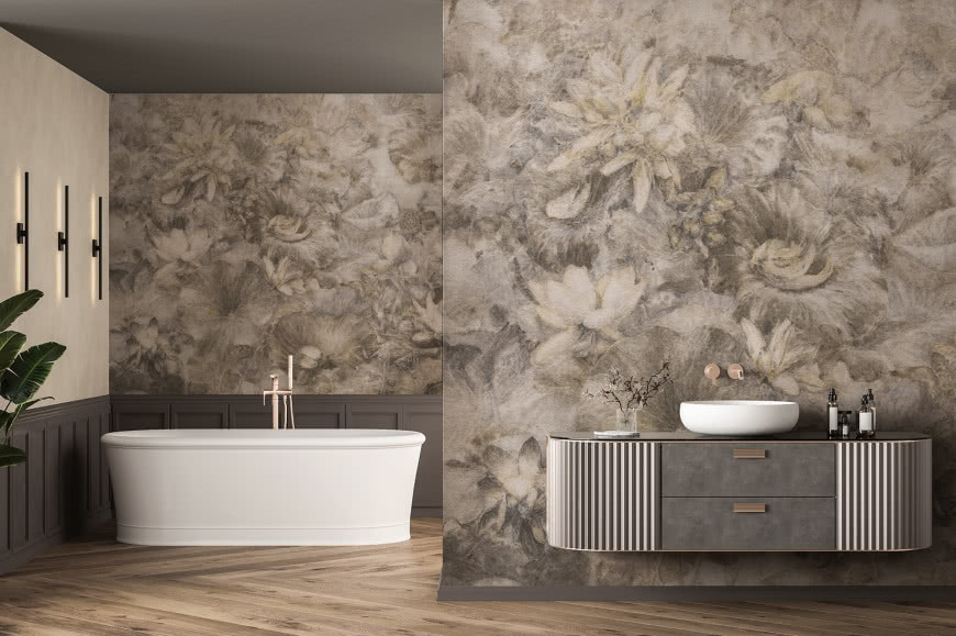 tapety Lorenso w nowoczesnych wnętrzach