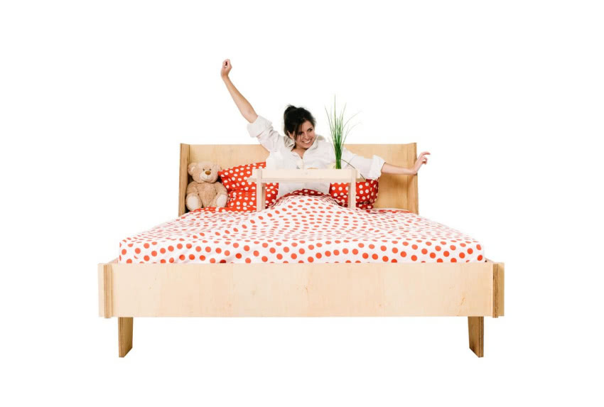 Łóżko Łasuch, design Śnimisie