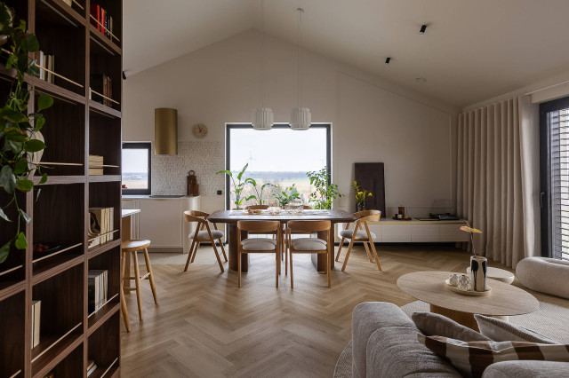 Kuchnia, jadalnia i salon