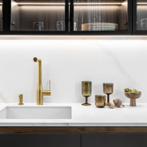 Spiek kwarcowy Laminam - czyli jak odwzorować naturalne wzory, zapominając o ograniczeniach kamienia