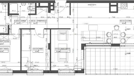 Aranżacja mieszkania z 2 łazienkami