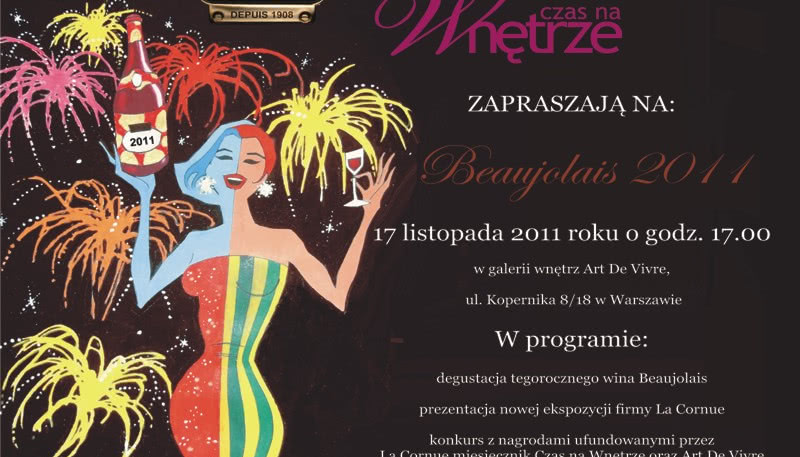 Beaujolais nouveau w Art De Vivre