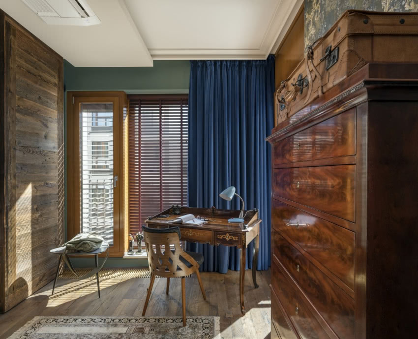 Gabinet pana domu zachwyca 
połączeniem...