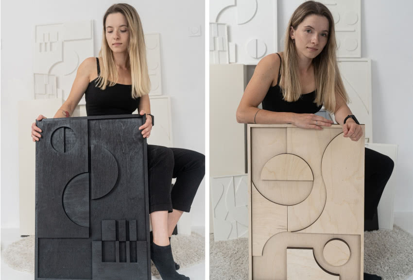 Ciekawą alternatywą dla gipsu są obrazy 3D...