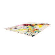 Stolik metalowy z tacą Nevis, okleina brzozowa,...