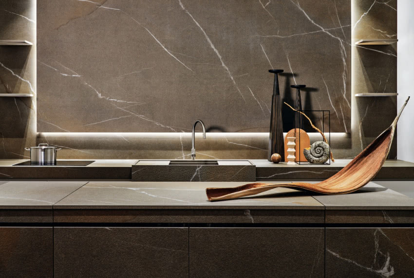 Laminam, kolekcja IN-SIDE, wzór Pietra...