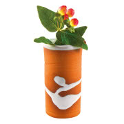 Stolik metalowy z tacą Nevis, okleina brzozowa,...