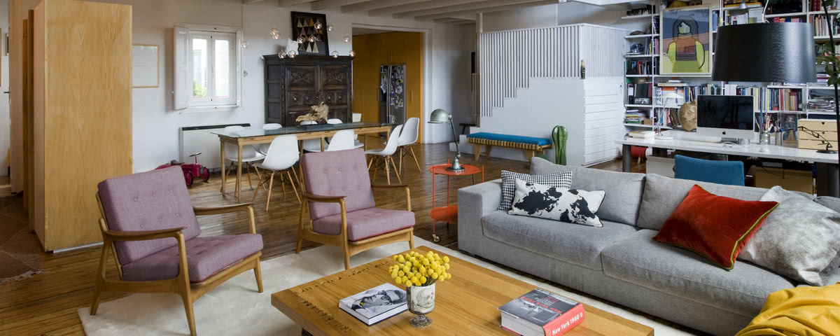 Mieszkanie na poddaszu kamienicy w Madrycie