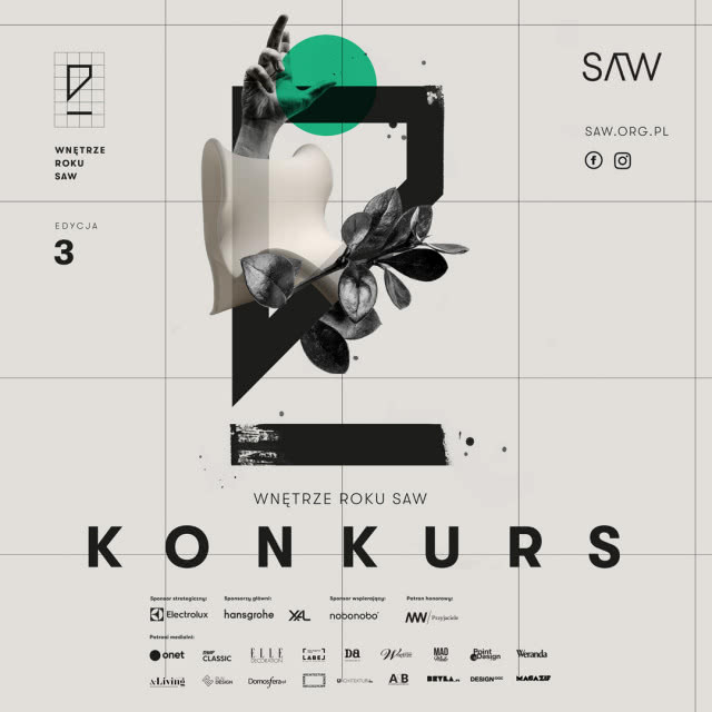 Konkurs Wnętrze Roku SAW - 110 000 zł i więcej czeka na Ciebie!