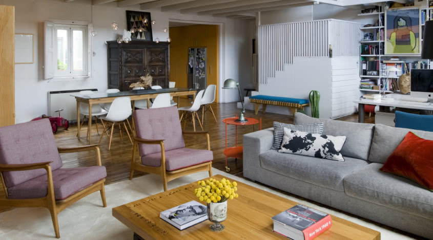 Mieszkanie na poddaszu kamienicy w Madrycie