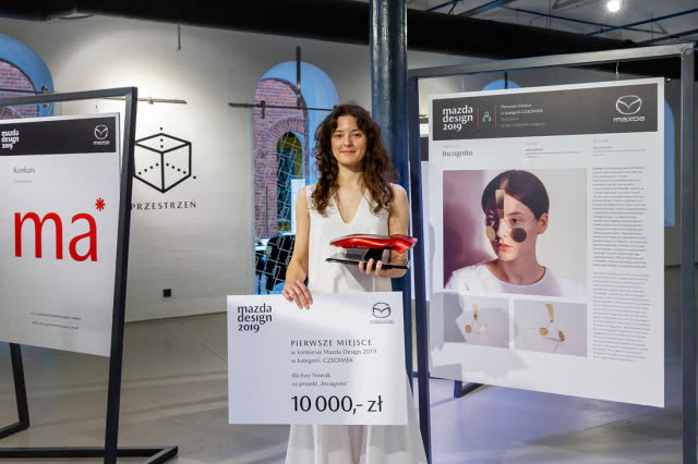 Ewa Nowak, pierwsze miejsce w kategorii Człowiek podczas Mazda Design 2019