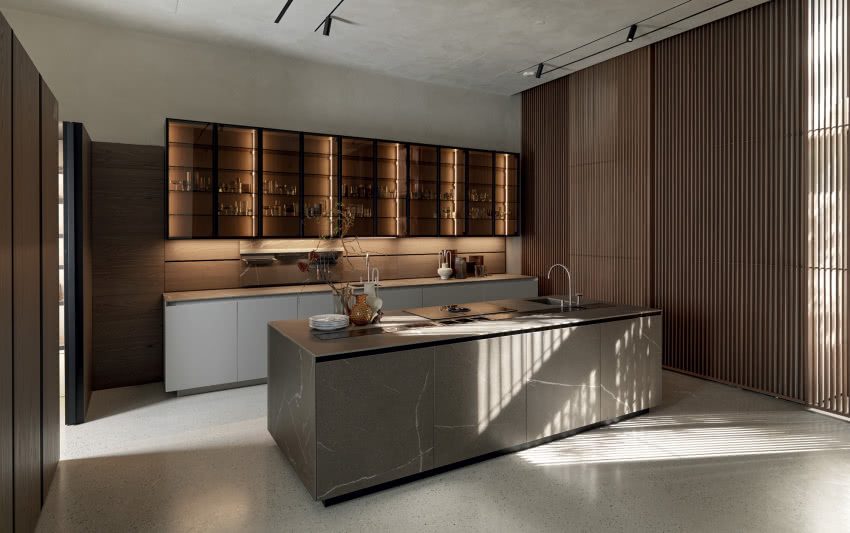 Laminam, kolekcja IN-SIDE, wzór Pietra...