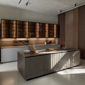 Spiek kwarcowy Laminam - czyli jak odwzorować naturalne wzory, zapominając o ograniczeniach kamienia