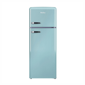 Retro lodówka błękitna