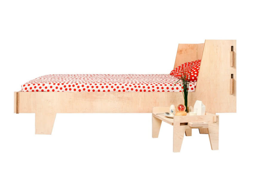 Łóżko Łasuch, design Śnimisie
