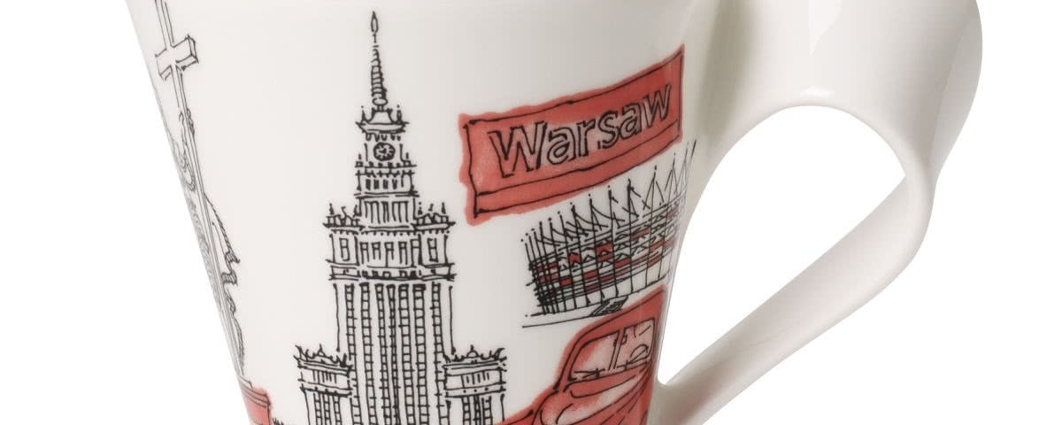 Warszawa na porcelanie Villeroy & Boch