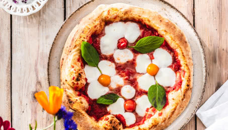 Pizza Veggie Flower