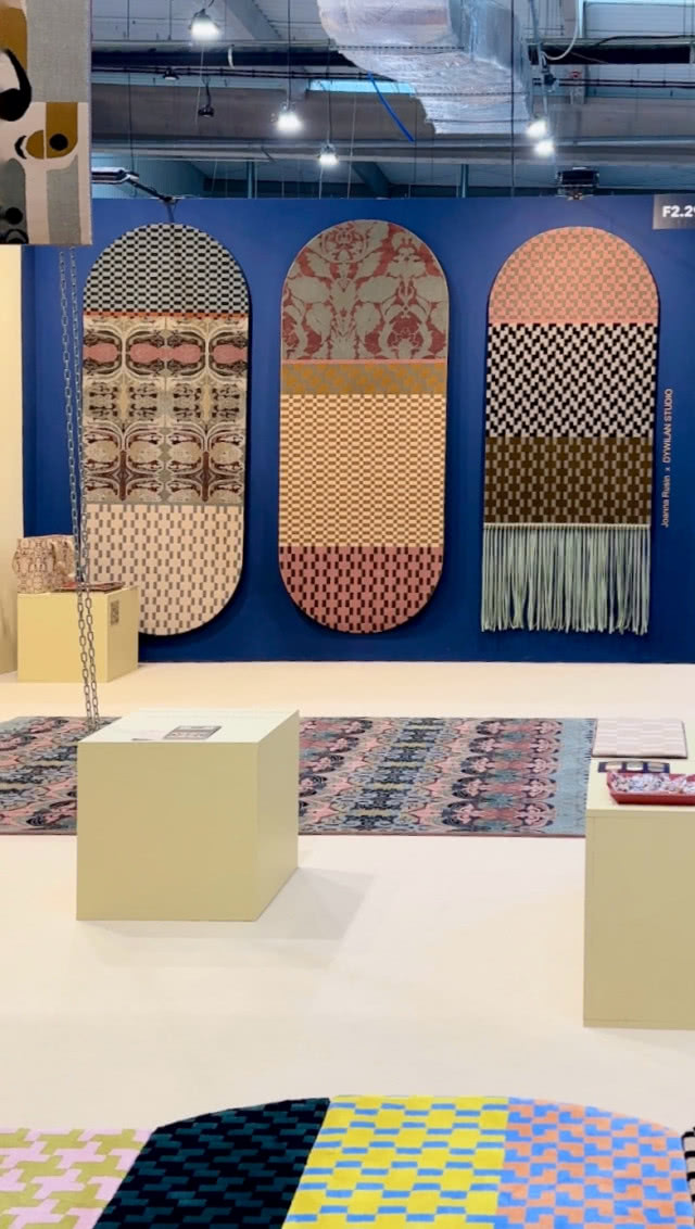 półokrągłe dywany