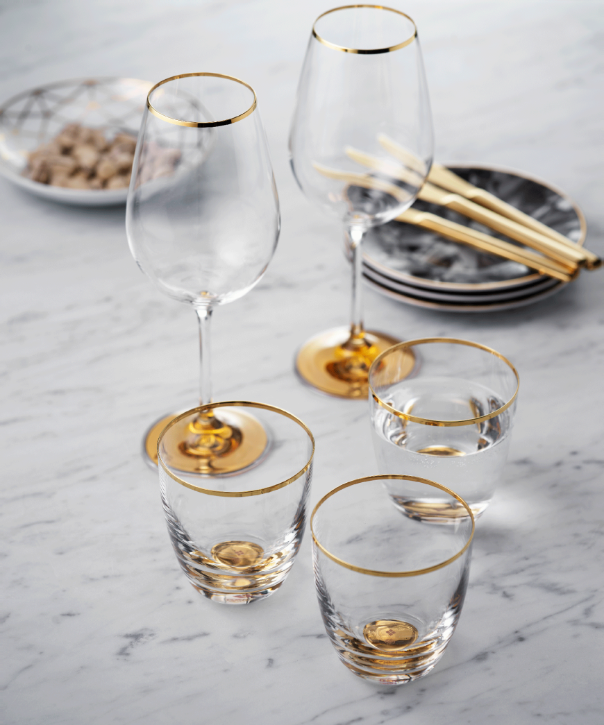 Kryształowa szklanka Diamond - połączenie elegancji i doskonałej funkcjonalności!