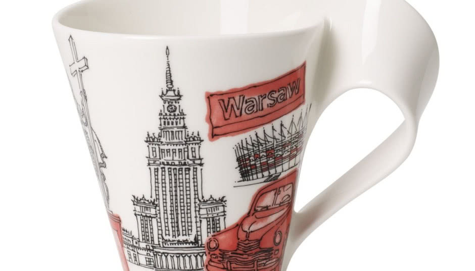 Warszawa na porcelanie Villeroy & Boch