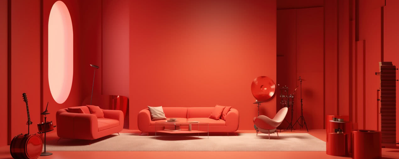 To chyba najtrudniejszy kolor w aranżacji wnętrz! Jak urządzić mieszkanie z kolorem czerwonym?