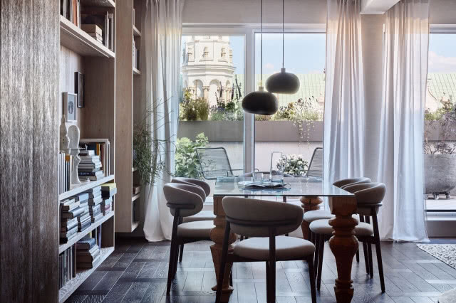 Luksusowy apartament z tarasem na dachu. Wnętrze i widok zachwycają!