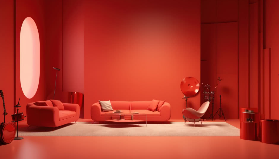 To chyba najtrudniejszy kolor w aranżacji wnętrz! Jak urządzić mieszkanie z kolorem czerwonym?