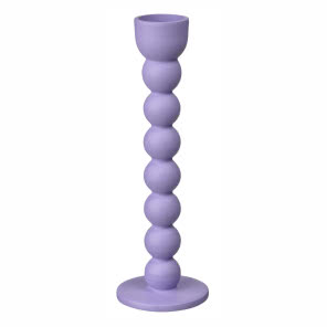 fioletowy świecznik ikea Eldighet