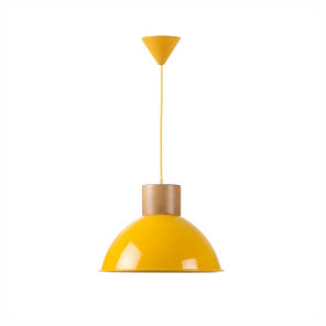 Żółta lampa wisząca Really Nice Things Madera, BONAMI, 529 zł