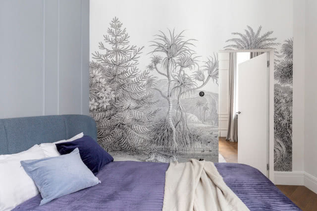 tapeta w sypialni