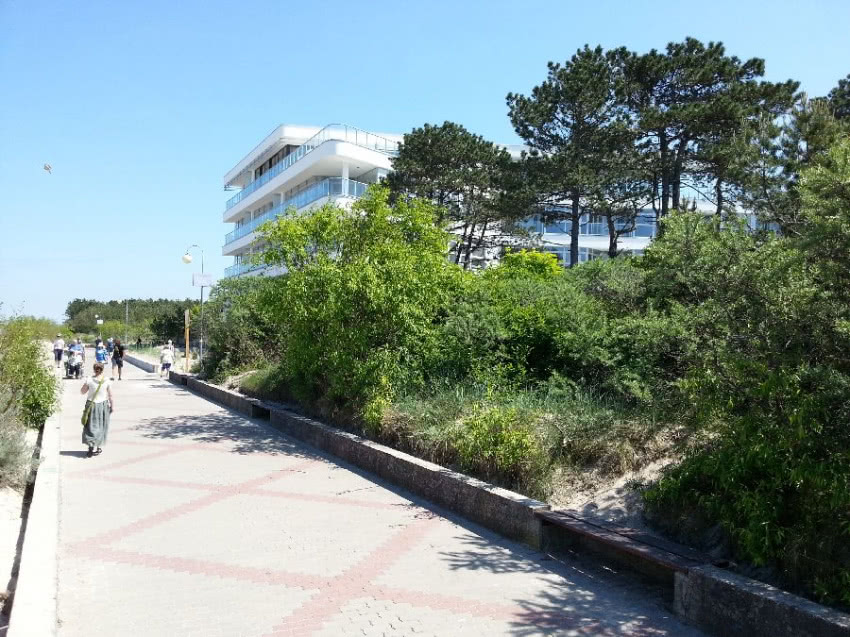 Apartamentowiec Dune w Mielnie - widok z...