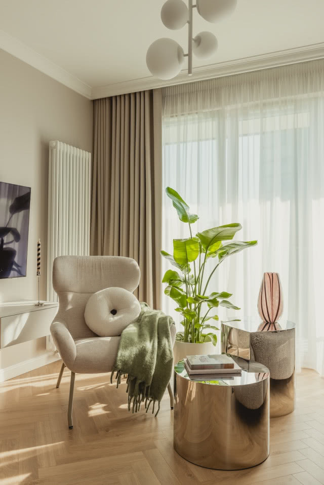 salon przytulny aranżacja