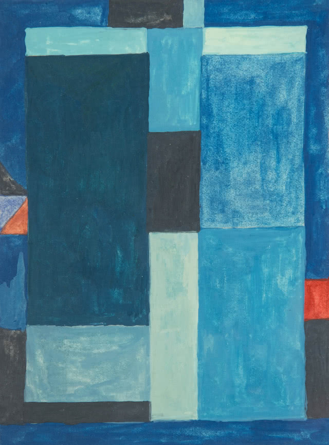 obraz w niebieskich barwach