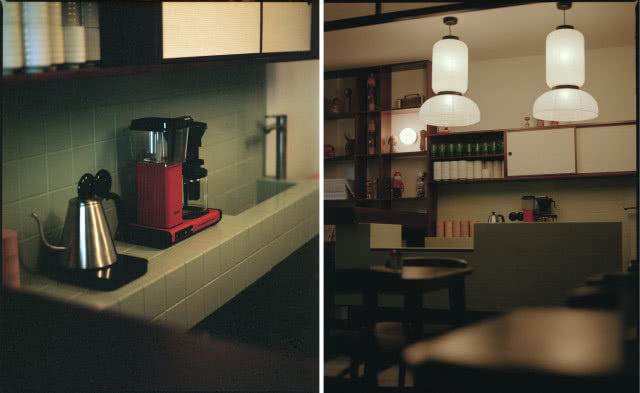 Analogowe zdjęcia poznańskiej restauracji