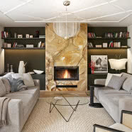 Zielone mieszkanie na Grochowie. Ma dwie szklane oranżerie!