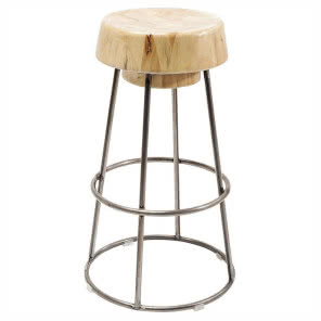 Hoker Party Time 44x76 cm drewniany, Kare Design, 1099 zł