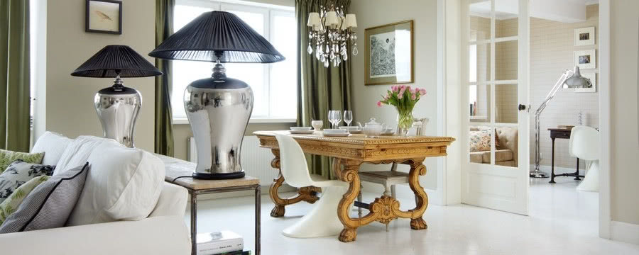 Mieszanka z fantazją - apartament z nutą retro