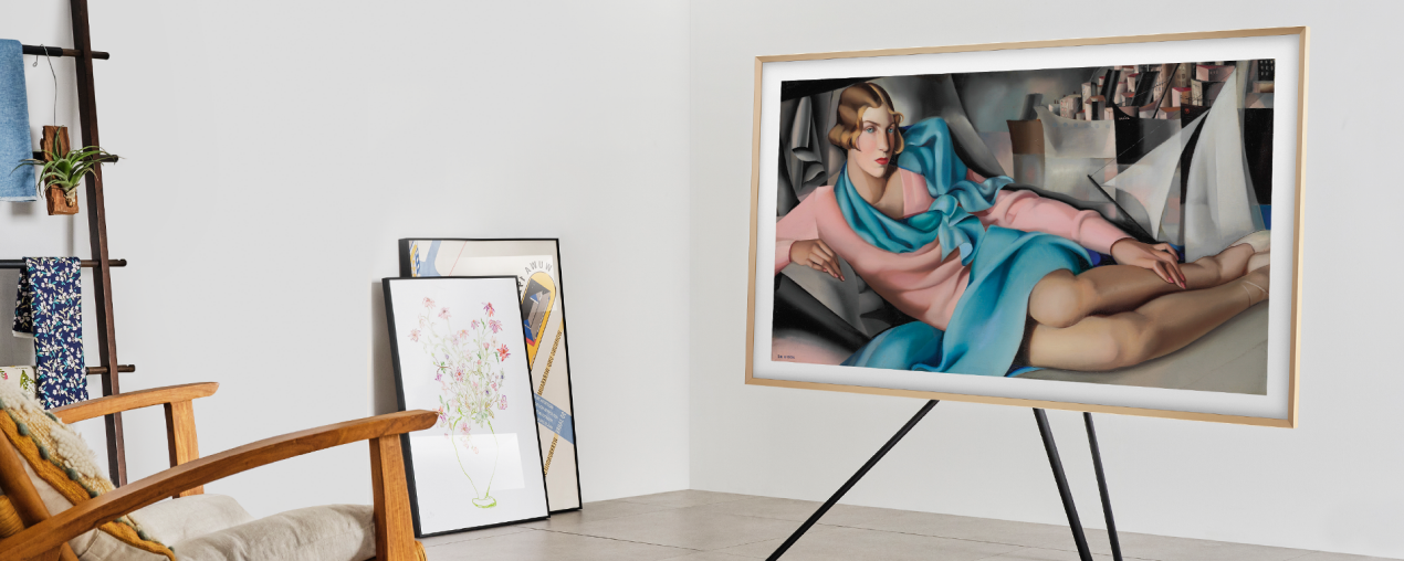 Sztuka Tamary Łempickiej w jakości 4K. Wyjątkowa kolekcja już w Samsung The Frame i QLED