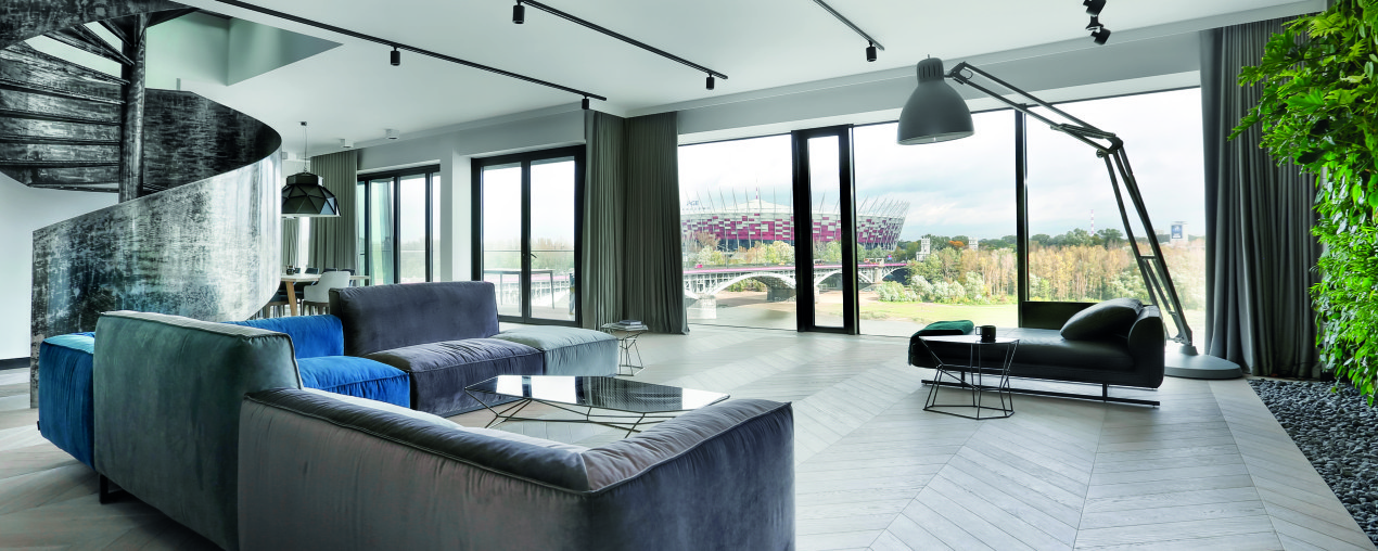 Warszawa - apartament z widokiem na Wisłę