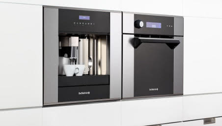 Kuchenka mikrofalowa i ekspres do kawy do zabudowy