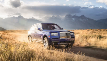 Pierwszy SUV w ofercie marki - Rolls Royce Cullinan