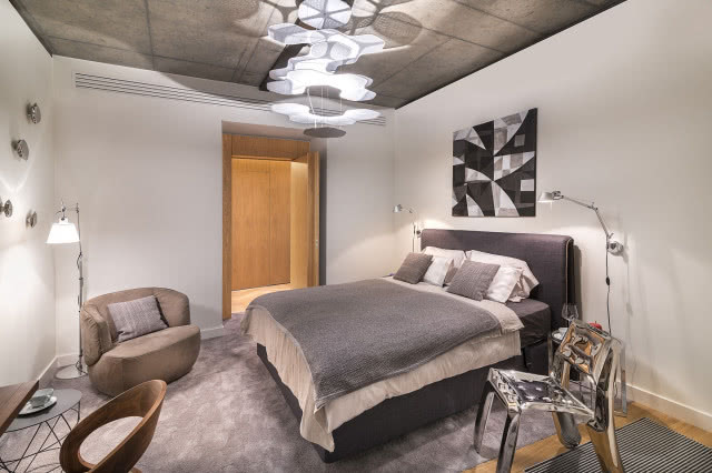 Apartament projektu Oskara Zięty na Złotej 44 w Warszawie