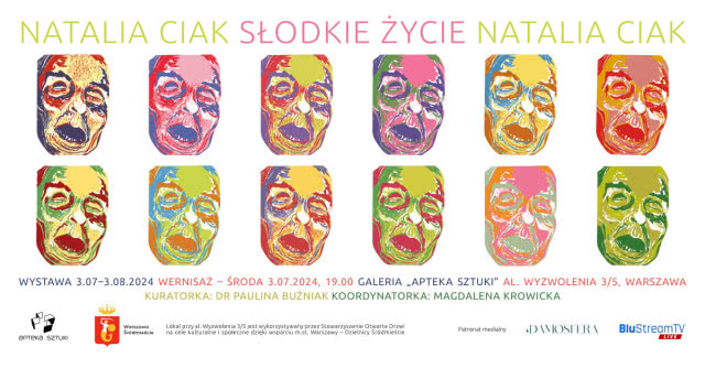 Kalendarz wystaw w Warszawie LIPIEC 2024 